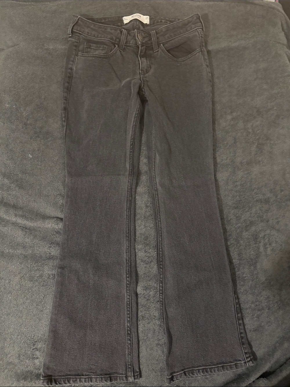 Hollister black low rise bootcut jeans